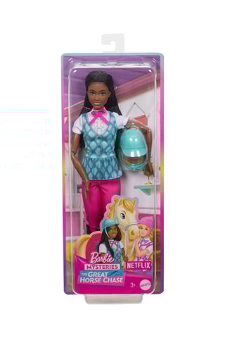 Pop Brooklyn Barbie Mysteries, The Great Horse Chase Barbie® - Vanaf 3 Jaar