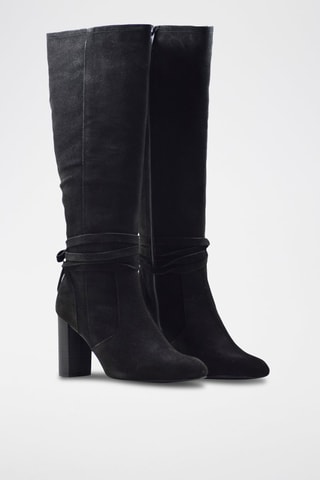 Nubuck Laarzen Zwart