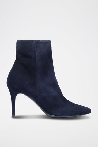 Nubuck Enkellaarzen Mayra - Bruin
