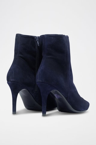 Nubuck Enkellaarzen Mayra - Bruin