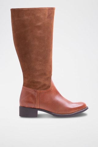 Leren Laarzen Camel