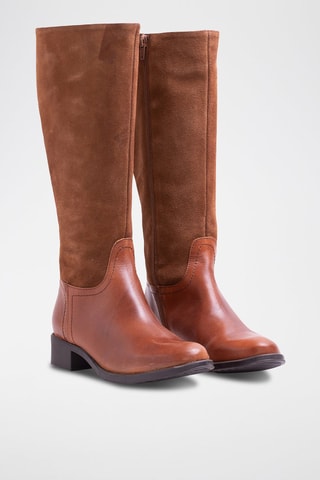 Leren Laarzen Camel