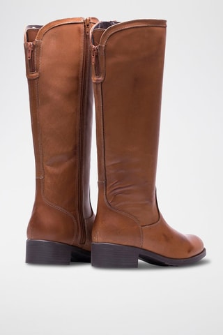 Leren Laarzen Camel