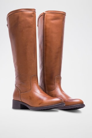 Leren Laarzen Camel