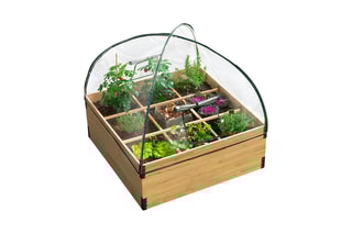Estufa hortícola com compostor integrado - 100 x 100 x 90 cm