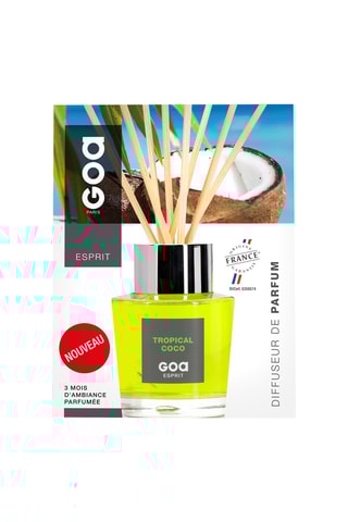 Bouquet parfumé Goatier Esprit - Tropical Coco - 200 ml