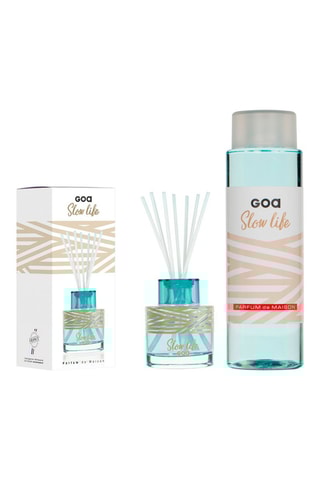 Bouquet parfumé Goatier - Slow life 200 ml et recharge 250 ml