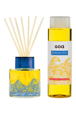 Bouquet parfumé Goatier - Embruns d'Iris 200 ml et recharge 250 ml