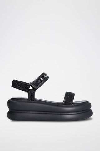 Sandales plateformes - Noir