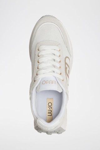 Baskets plateformes en cuir Lolo - Blanc