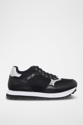 Sneakers en cuir - Noir