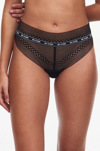 Tanga No Icons - Noir - Chantelle X
