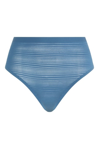 String taille haute Softstret - Bleu marine - Chantelle