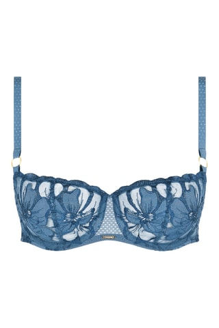 Soutien-gorge Fleurs - Bleu pétrole - Chantelle