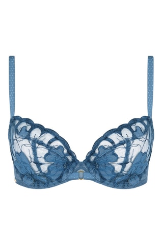 Soutien-gorge Fleurs - Bleu cobalt - Chantelle