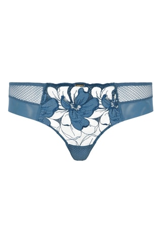 Shorty Fleurs - Bleu cobalt - Chantelle