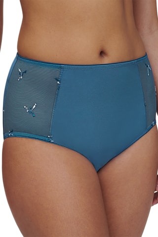 Shorty taille haute Every Cur - Bleu canard - Chantelle