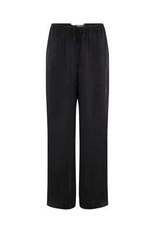 Pantalon de pyjama en soie Mystic - Noir - Chantelle