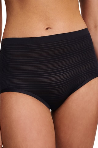 Culotte taille haute Softstret - Noir - Chantelle