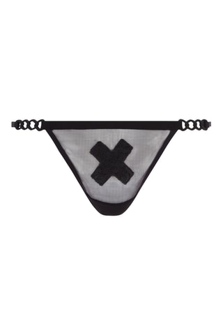 String Xplicit - Noir - Chantelle X