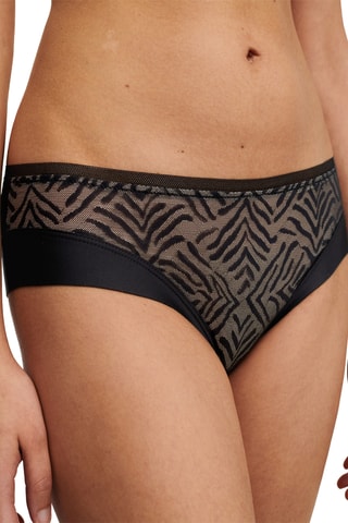 Shorty Graphic - Noir - Chantelle