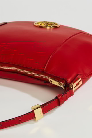 Leren Schoudertas Roxane M  - Rood