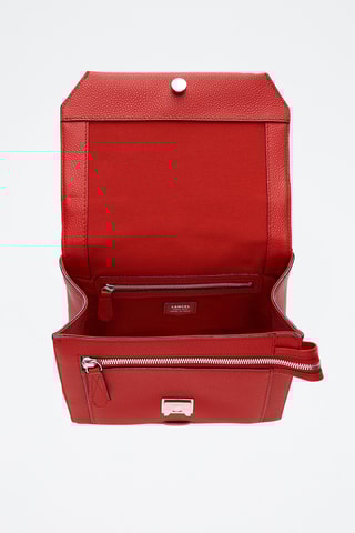 Leren Trendy Handtas Ninon M - Rood