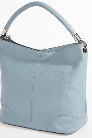 Leren Handtas French Flair - Hemelsblauw