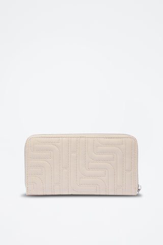 Leren Portefeuille Midi Minuit - Beige