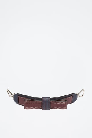 Leren Handtas Ninon - Bordeauxrood