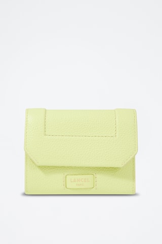 Leren Portefeuille Ninon M - Lichtgroen