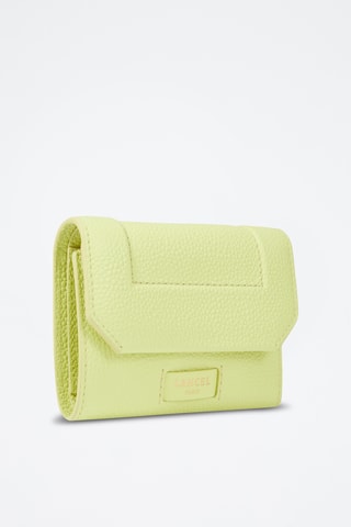 Leren Portefeuille Ninon M - Lichtgroen