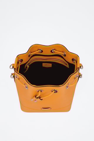 Leren Buideltas Ninon S - Oranje