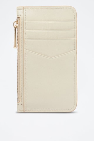 Leren Pasjeshouder Billie - Beige