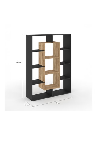Etagère bibliothèque Paulette - 11 niches - 104 x 30 x 143 cm