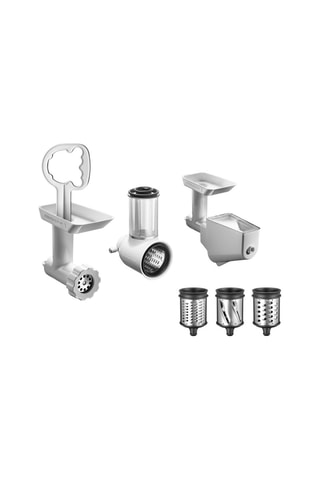 4 accessoires en acier inoxydable
