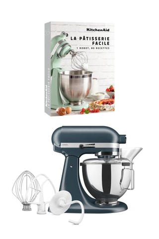 Robot pâtissier multifonction à tête inclinable - 4,3 l et Livre "La Pâtisserie facile"