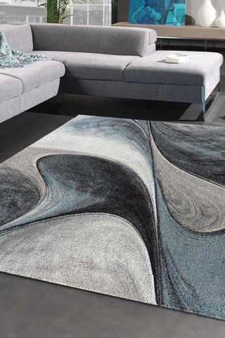 Vloerkleed Tavo - Blauw