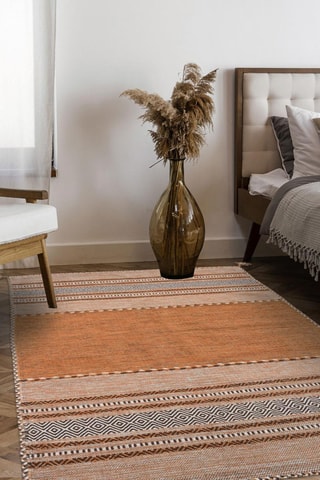 Vloerkleed Kilim - Bruin