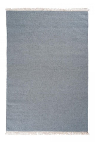 Tapete em lã Kilim - Prateado