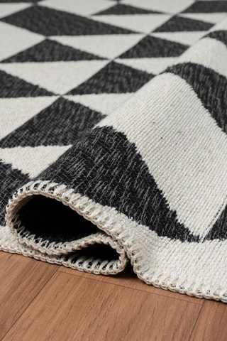 Vloerkleed Luca - Zwart