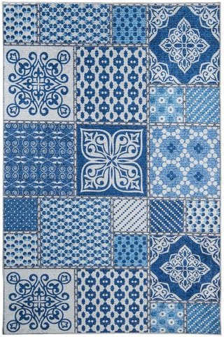 Vloerkleed Kilim - Blauw