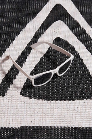 Tapete reversível Kilim - Preto