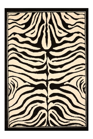 Vloerkleed Note - Zwart en Wit