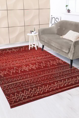 Vloerkleed Ladi - Rood