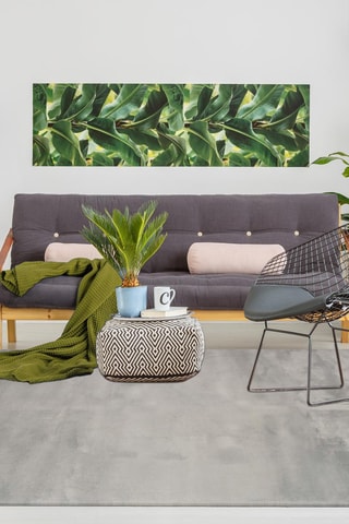 Tapete Shaggy - Cinzento