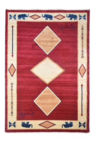 Vloerkleed Tevu - Rood