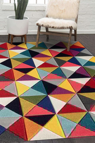 Vloerkleed Tene - Geel