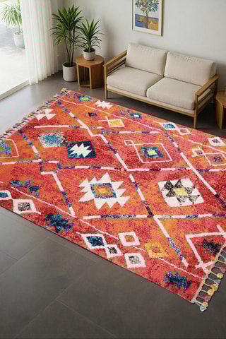 Vloerkleed GIba - Rood