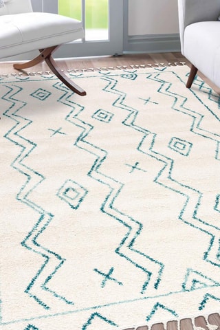 Vloerkleed Manu - Crèmekleurig